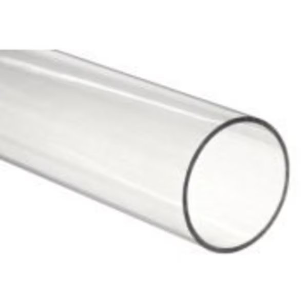 Clear Polycarbonate Tube, 1.500 ID X 1.750 OD X 96.000 [Each], Professional Plastics, Mfr#: TPCCL1.500X1.750X96.000